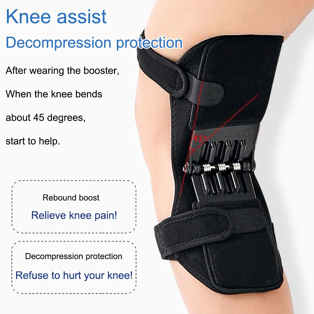 Exoskeleton knee booster